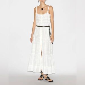 ISABEL MARANT ETOILE Divine Dress in White NWT.